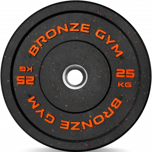 Диск бамперный BRONZE GYM 25 кг